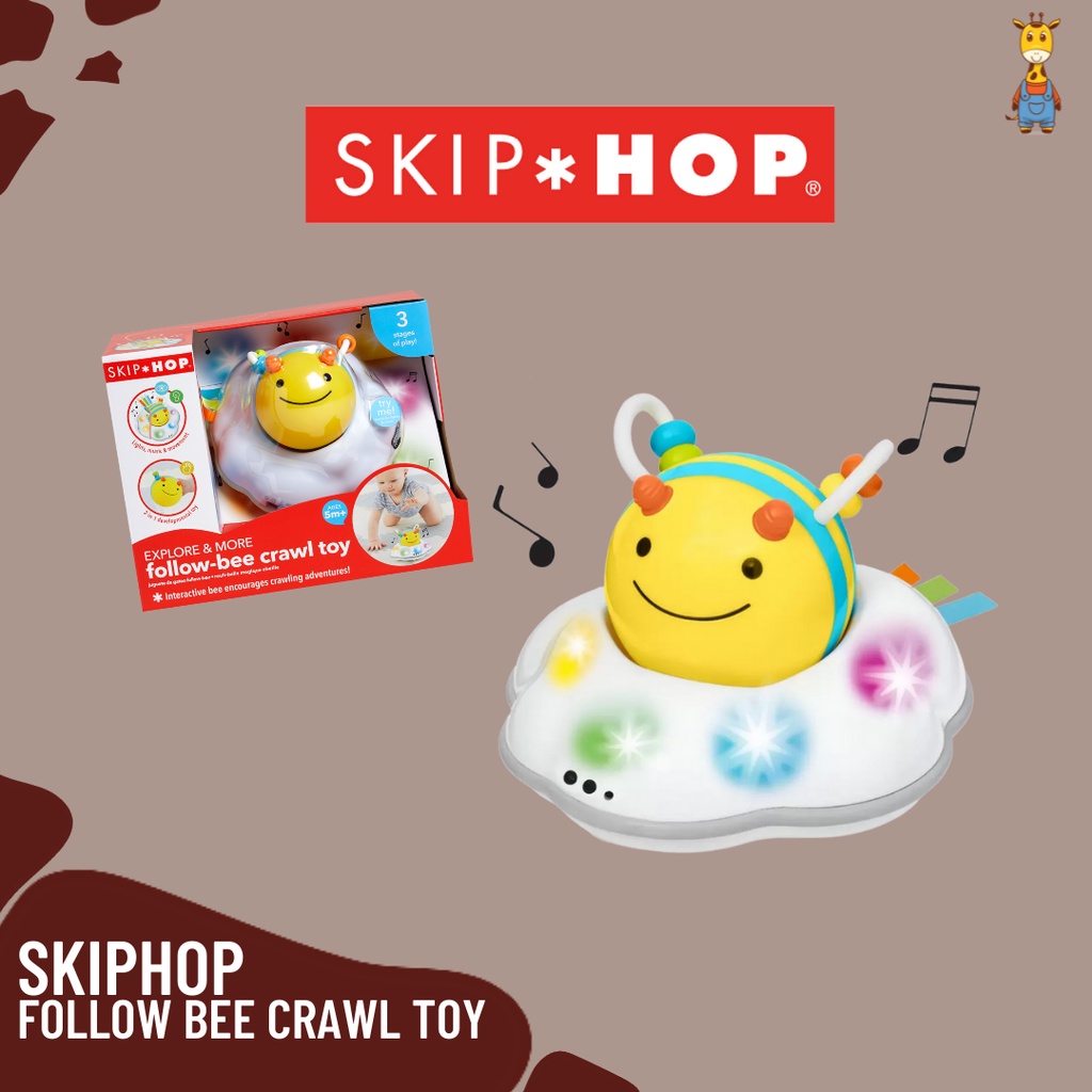 Skiphop Follow Bee Crawl Toy