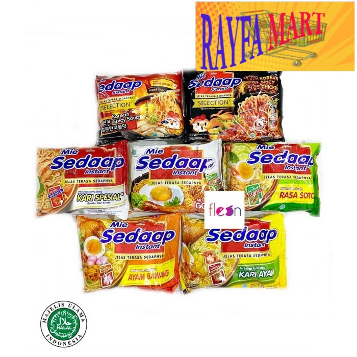 

Mie Sedaap Goreng / Kuah / Korean . Mi Instan - Korean Goreng