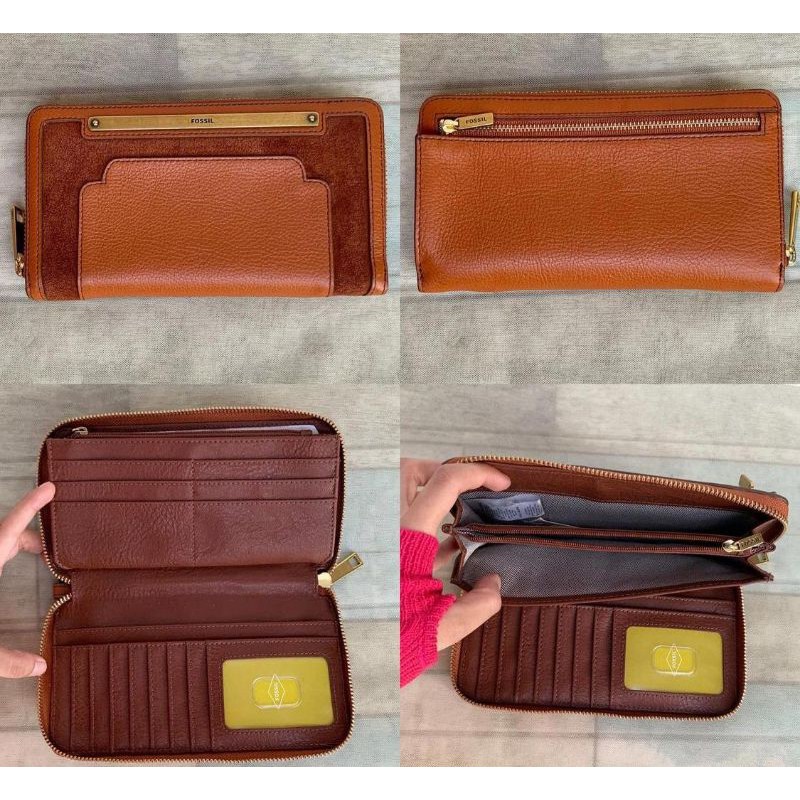 Liza clutch brown multi original