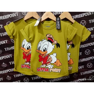  KAOS  ANAK CEWEK COWOK DISTRO LUCU KARAKTER THREEPOINT DAN 