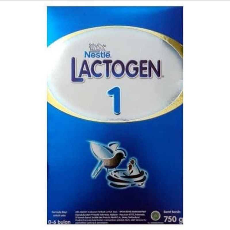 

LACTOGEN 1 Susu Formula 0-6 Bulan Box 750 gr