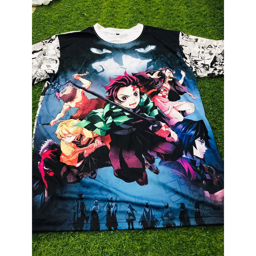 Tshirt Demon Slayer vs Muzan Fullprint