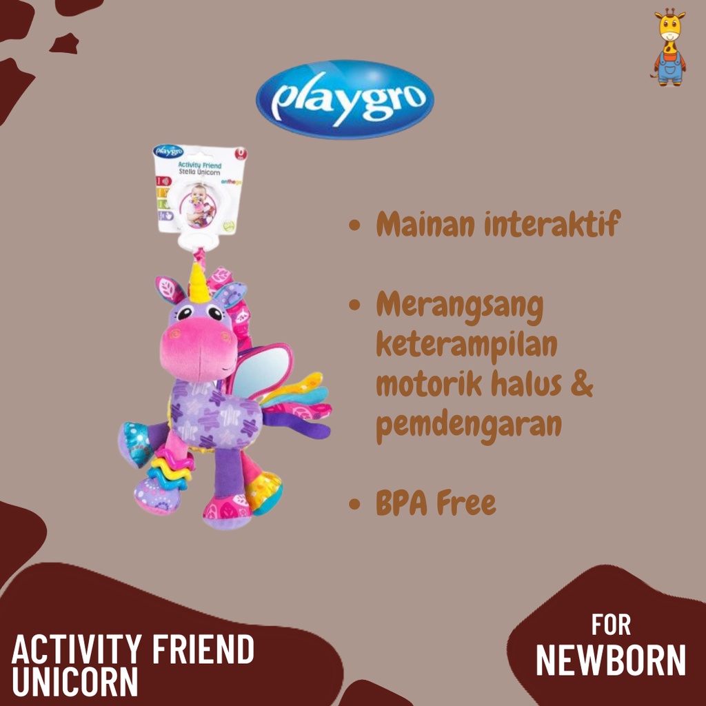 Playgro Activity Friend Unicorn