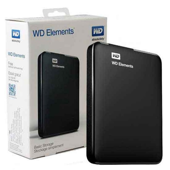 Harddisk External WD Element 1TB  Black 2.5 inch USB 3.0