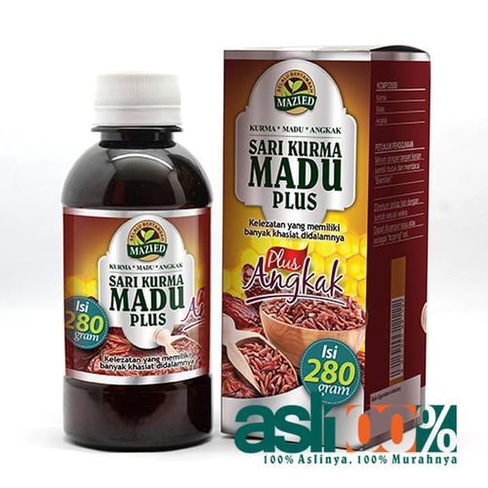 

Sari Kurma Madu Plus Angkak Mazied 280 Gram