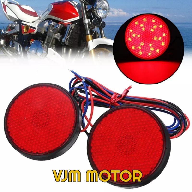 Lampu warning LED bulat motor Nmax semua motor dll