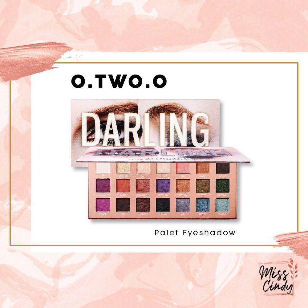 O.TWO.O Palet Eyeshadow Darling Isi 21 Warna Shimmer