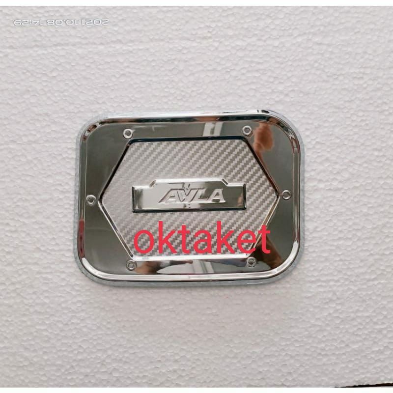 tank cover Daihatsu Ayla elegant chrome