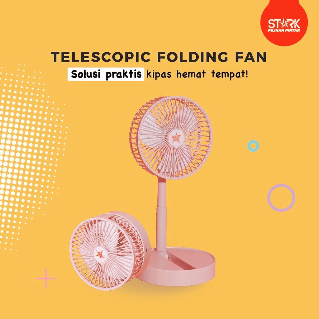 Kipas Angin STARK Telescopic Folding Fan