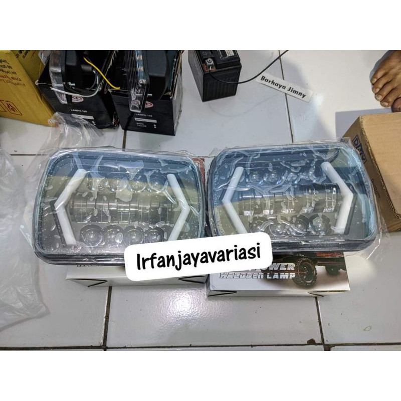 HEADLAMP LAMPU UTAMA LED KOTAK 7 INCH JIMNY KATANA
