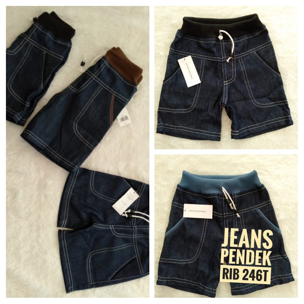 CELANA PENDEK ANAK JEANS USIA 1-4 TAHUN-2