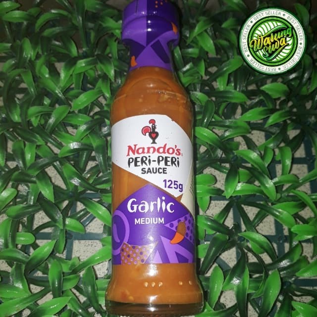 

saus nandos nando's peri-peri garlic 125 gram