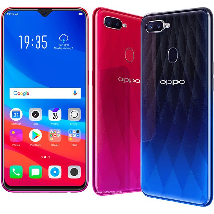 Oppo F9 4/64 Smartphone - Garansi Resmi Free Bonus