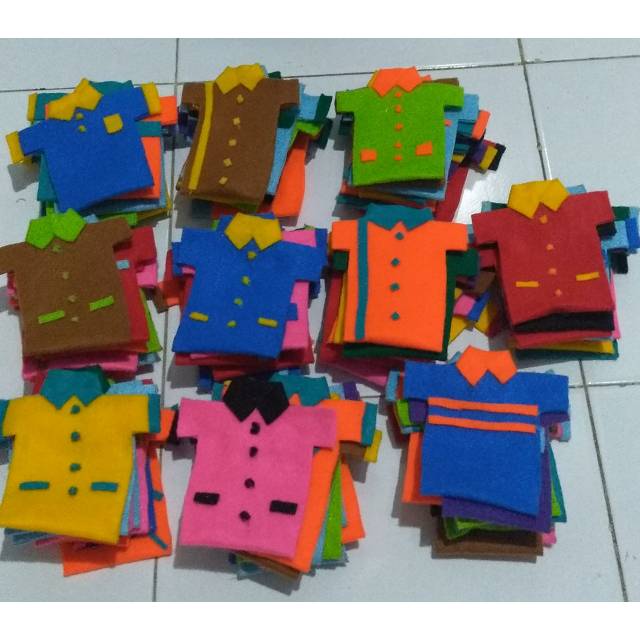 

Amplop flanel motif