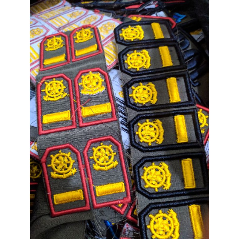 Pangkat bordir pol pp