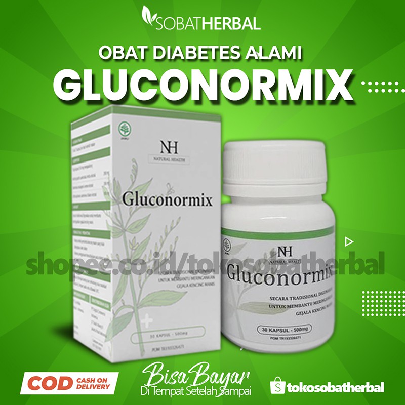 Gluconormix Obat Diabetes Ampuh