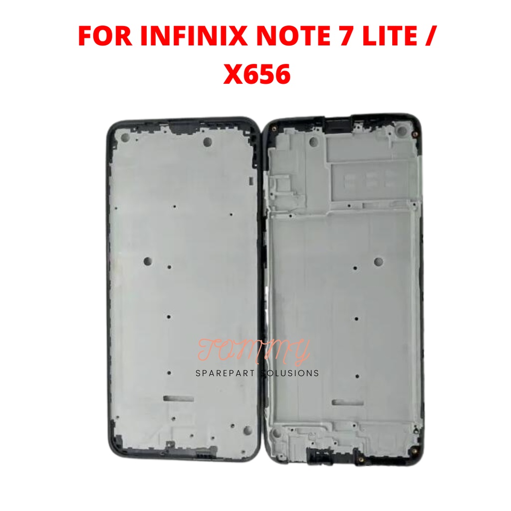 FRAME LCD / MIDDLE / TULANG TENGAH INFINIX NOTE 7 LITE / X656 ORIGINAL