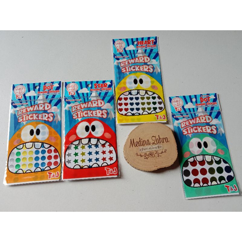 

Stiker Reward [ready bisa mix 4bentuk]