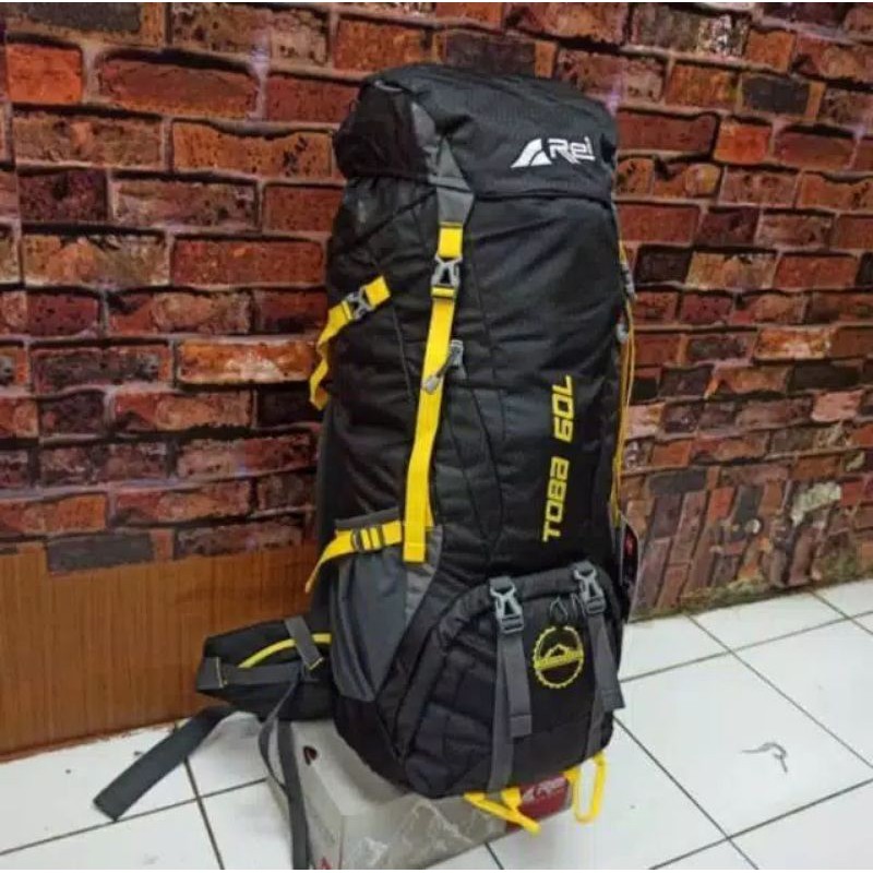 Tas Gunung / Carrier Toba 60L Arei Outdoorgear Original+Raincover