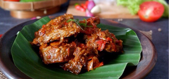 

LIDAH SAPI BALADO 150GR ( JUARA PEDAS )