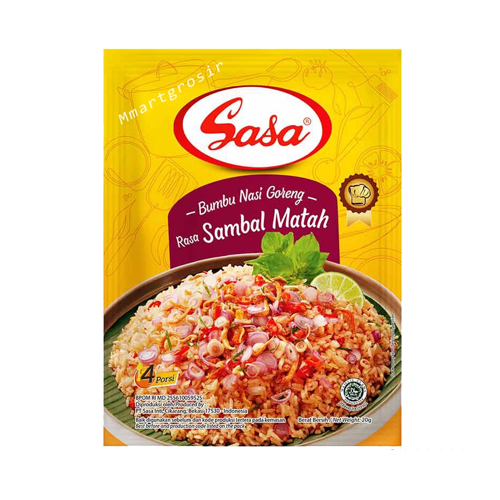 Sasa Bumbu / Bumbu Masakan Instan / Bumbu Praktis Serbaguna / Bumbu Varian Rasa