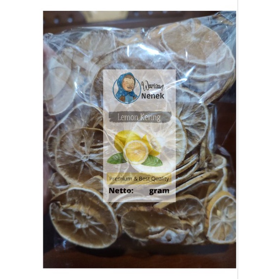 

Lemon Kering Premium 100gram