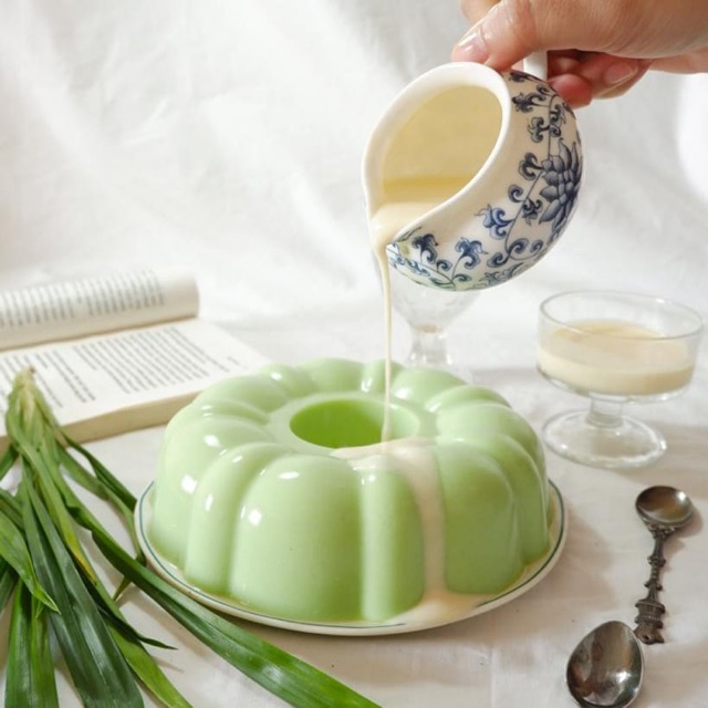 

Pudding Pandan Loyang
