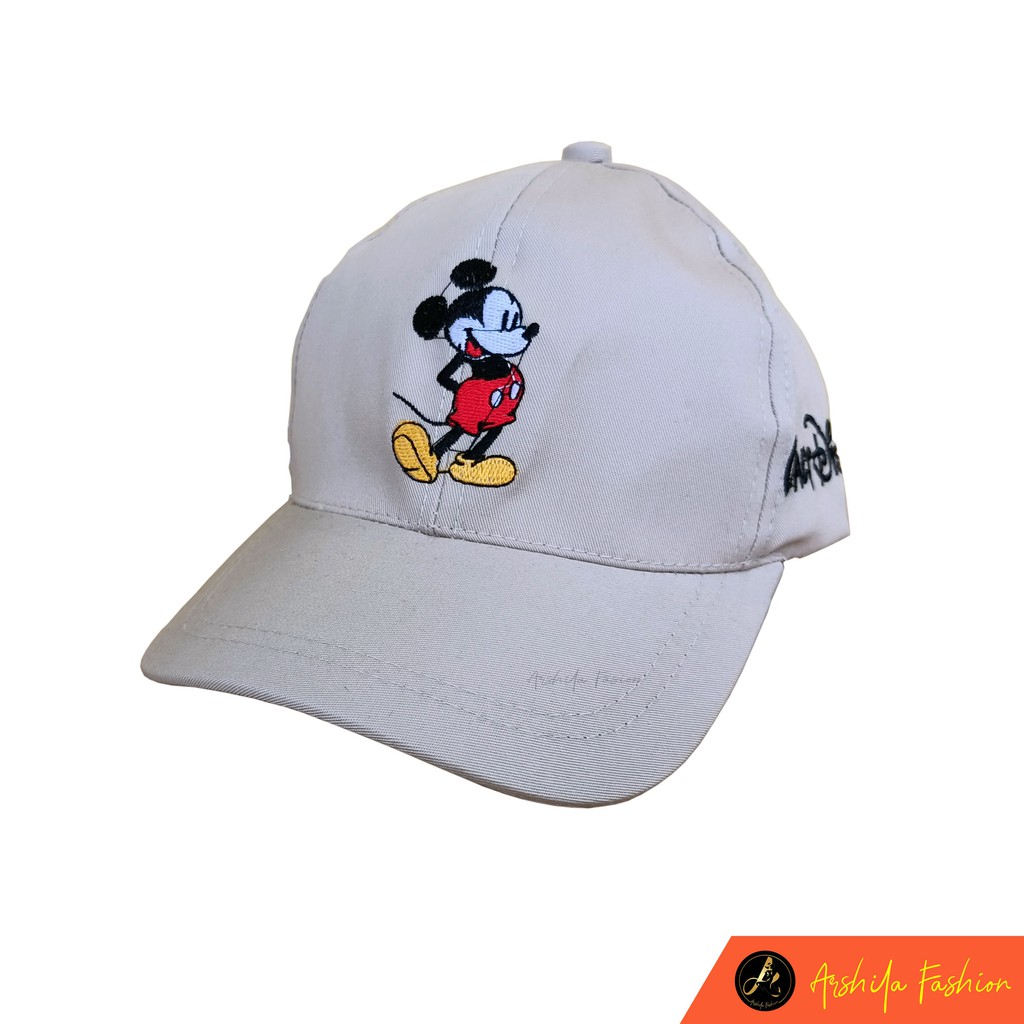 Topi Baseball Anak Bordir M2 MM002 Drill / Arshila_fashion