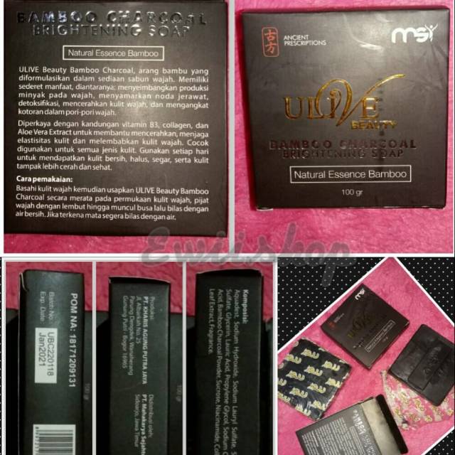 Bamboo Charcoal Soap