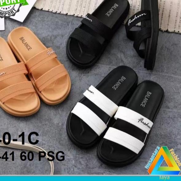 ◘ Sandal Jelly Wanita [ 840-1 ] Sandal Santai / Sandal Balance - Mocca, 37 Ω