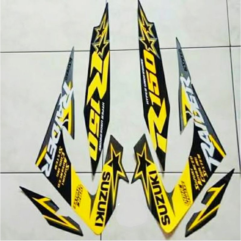 striping variasi satria fu 2013-2014 facelift / striping satria fu r 150 / staria r 150