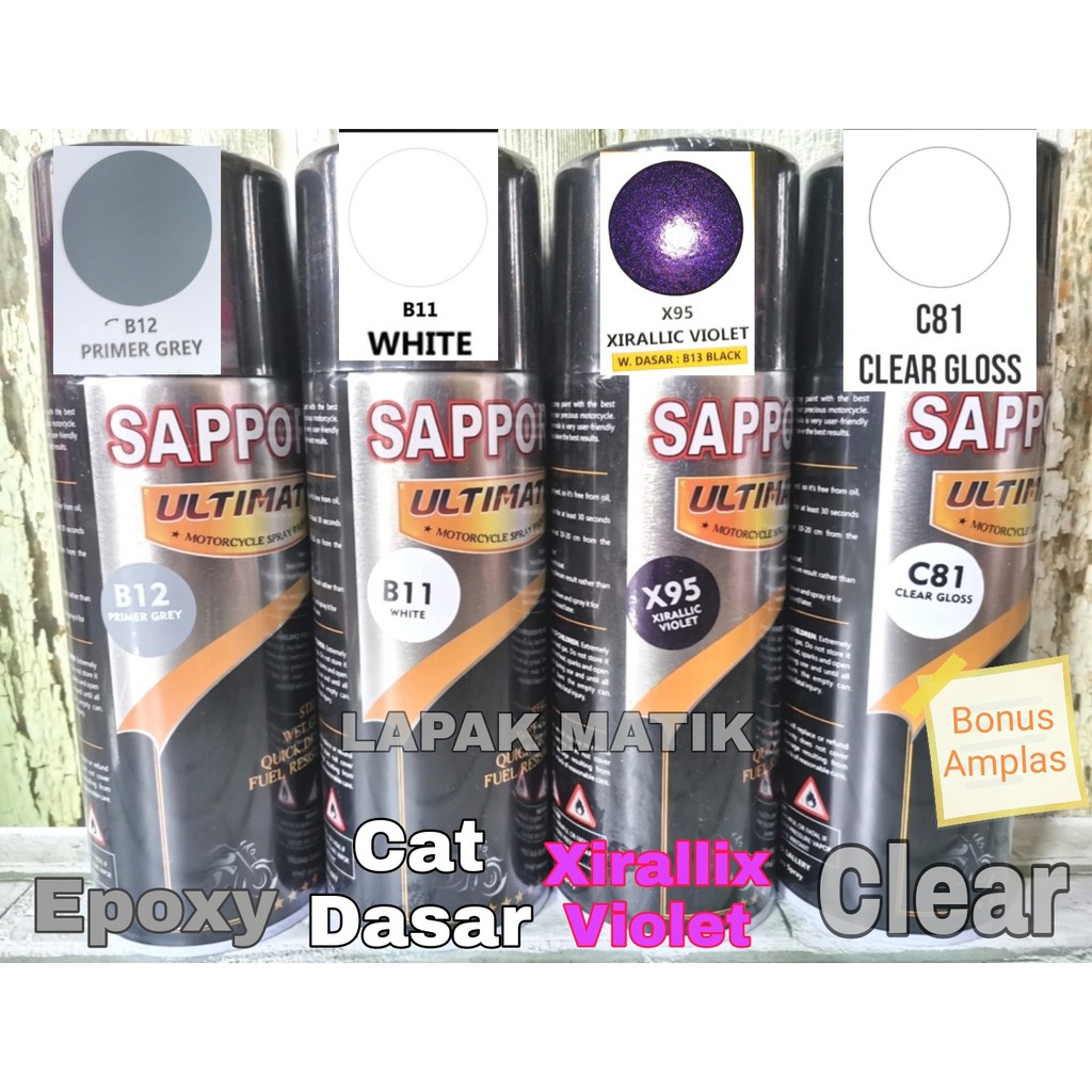 Paket Pilok Xirallic Violet X95 Sapporo Ultimate