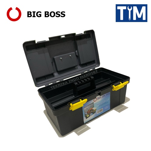 BIG BOSS Tool Box Plastik 18 INCH / Kotak Perkakas / Toolbox 18&quot;