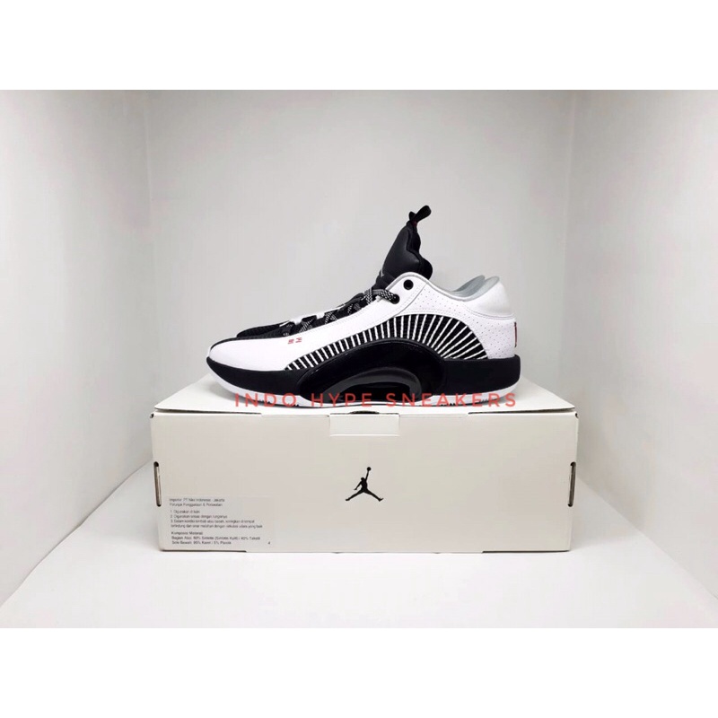 Air Jordan 35 Low WHITE BLACK (XDR)