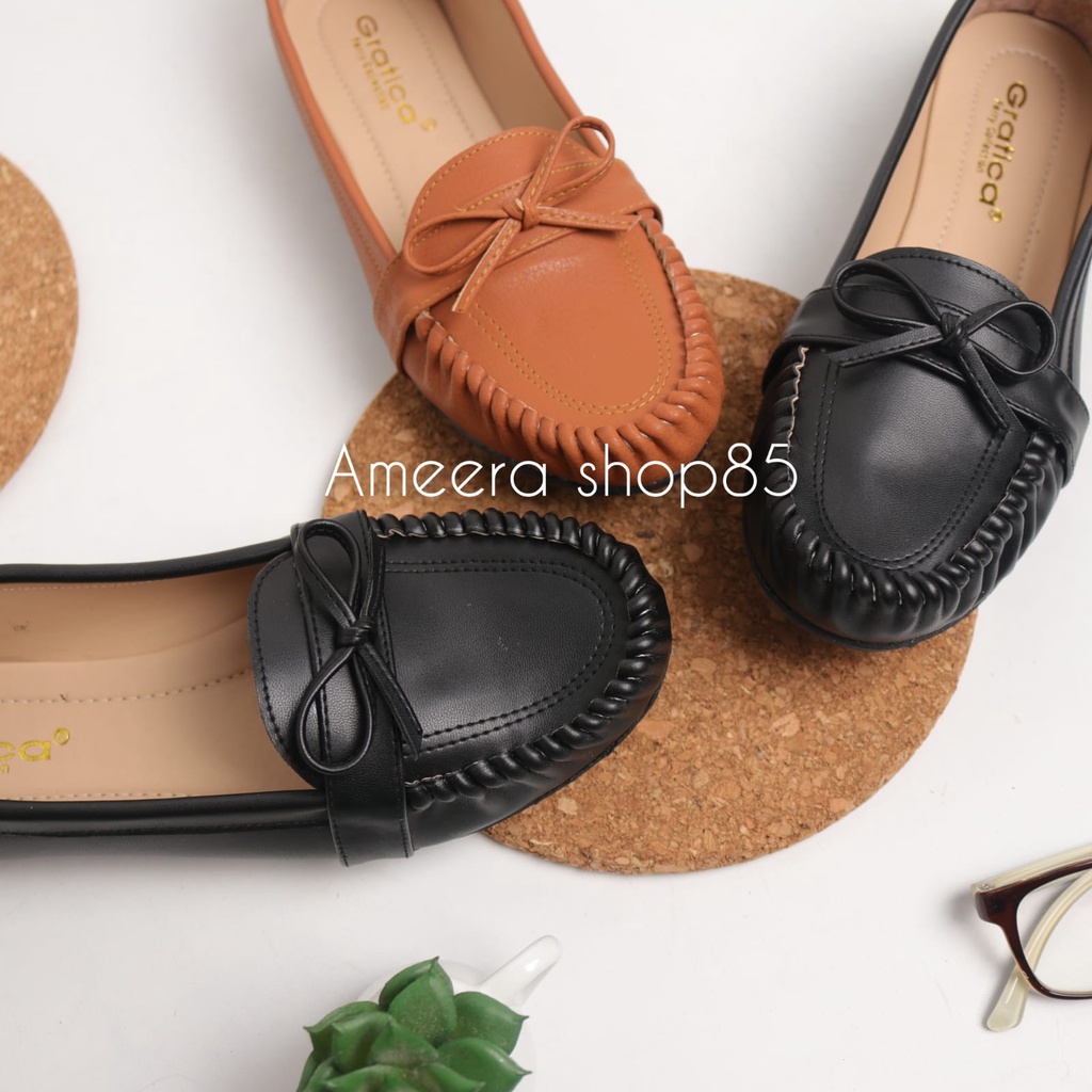 sepatu Wanita flat Gratica rajut manual RJ028 - Ameera