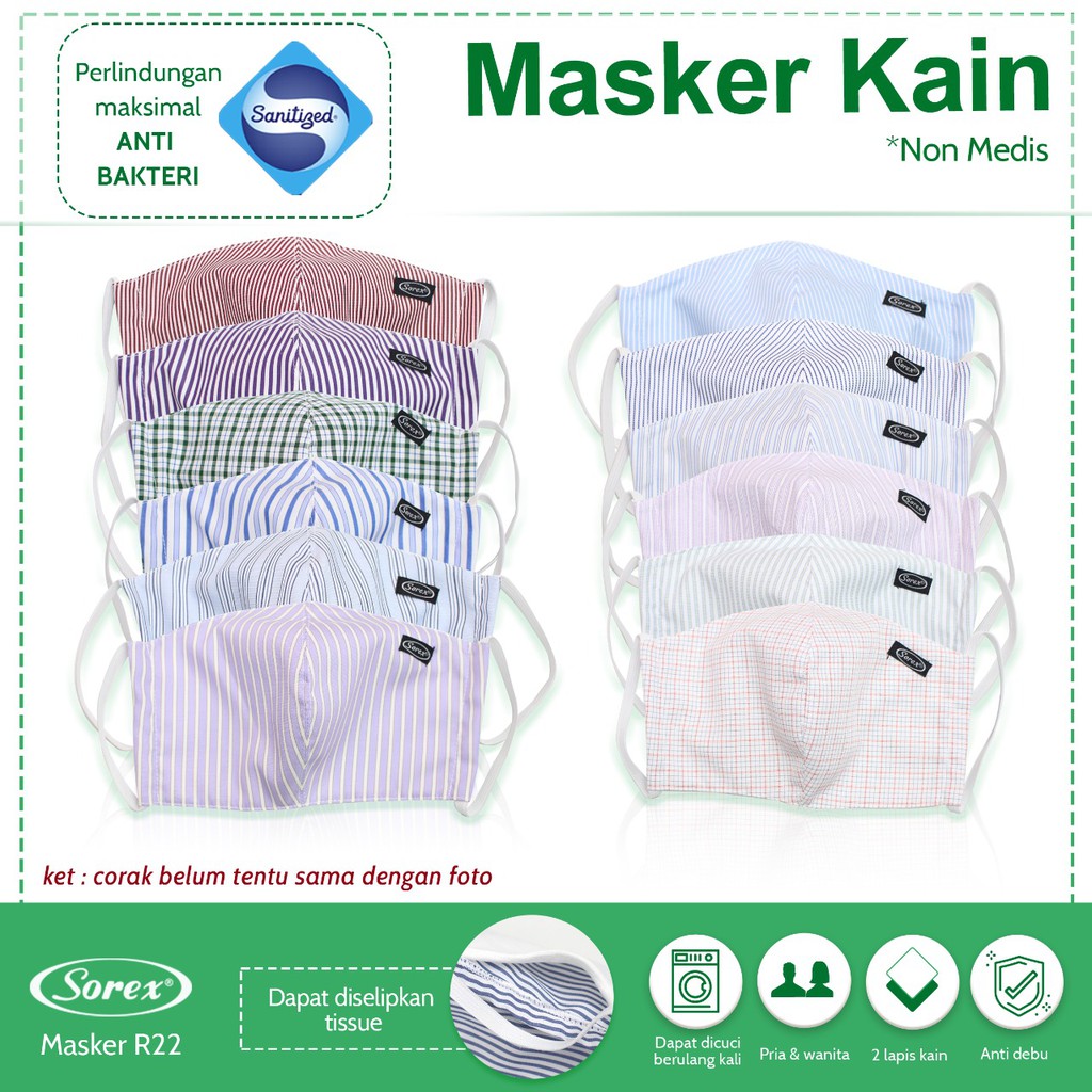 MASKER SOREX R22 NON MEDIS OBRAL