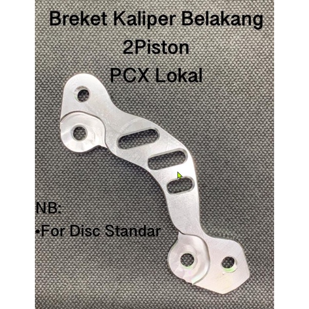 Breket Kaliper 2p Piston  KTC blembo nssn Disc Braket Adapter Mio Beat Nouvo Wave Ninja150 R15 NMax PCX Aerox Vario125