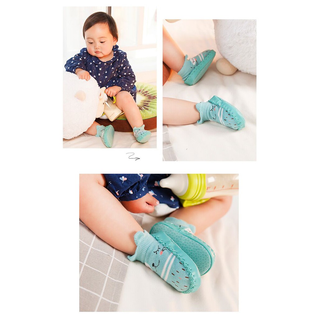 Sepatu Kaos Kaki Bayi - Skidder Shoes Anti Slip M001