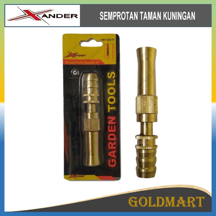 Semprotan Air Lurus Kuningan Taman Cuci Motor Mobil Spray Nozzle