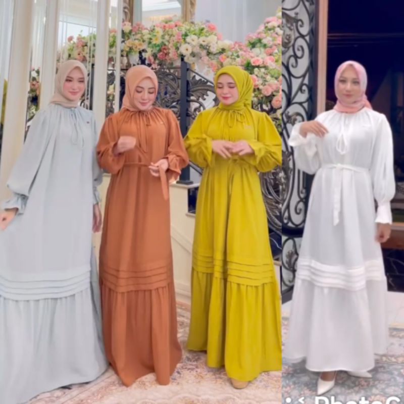 gamis polos zakia shellasaukia