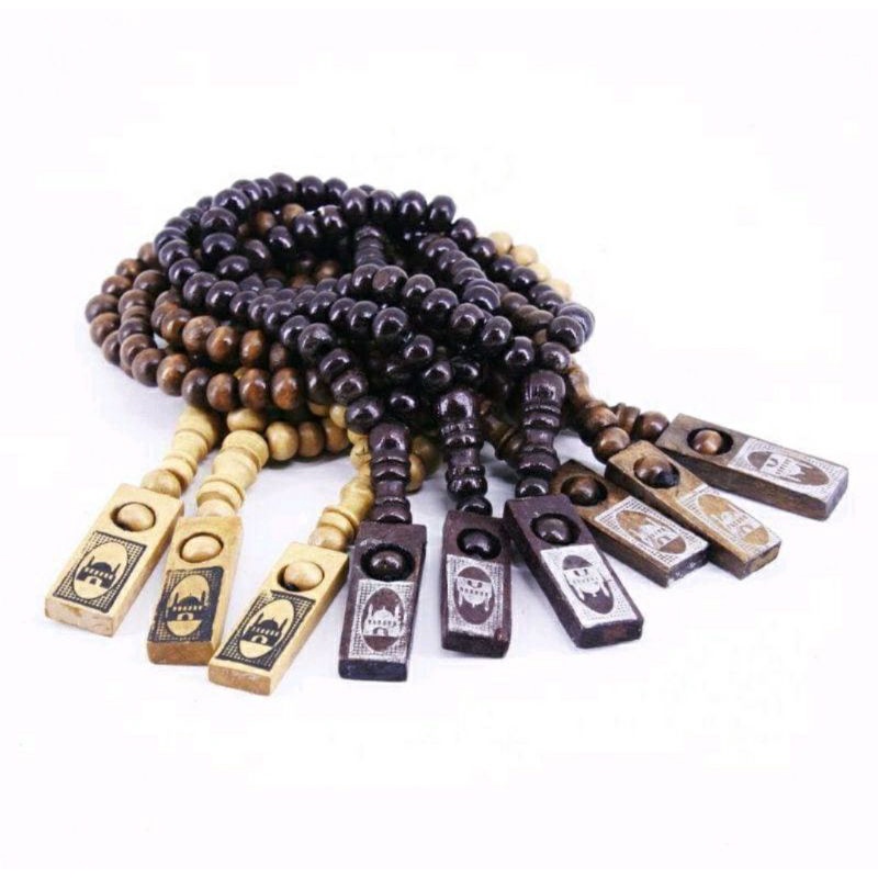 tasbih kayu 33 butir tasbih souvenir haji umroh tasbih oleh oleh haji umroh