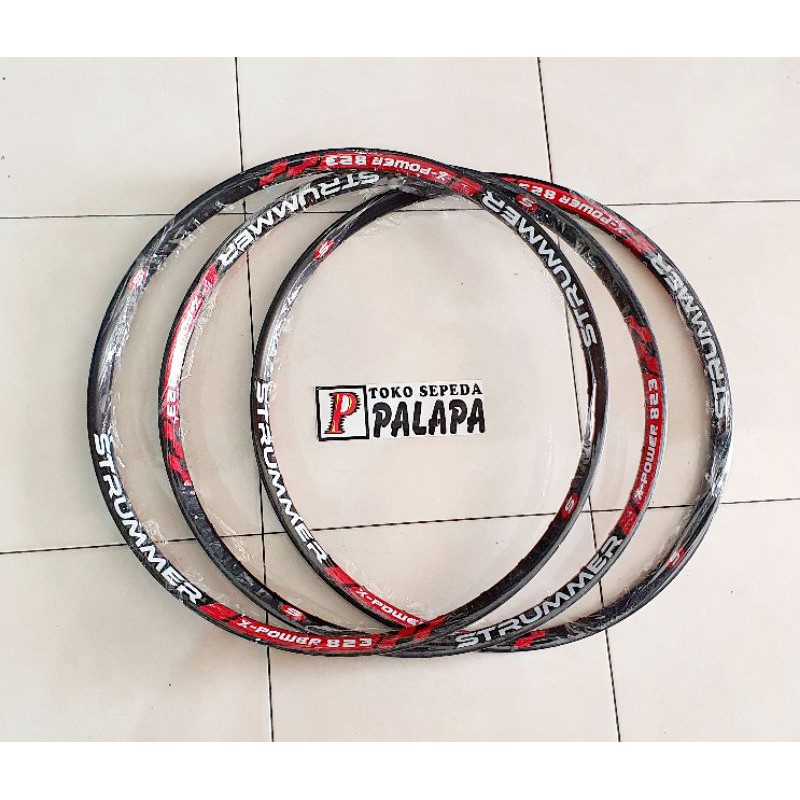 VELG 27.5 STRUMMER X-POWER 823 SEPEDA RIMS XPOWER 32 HOLE