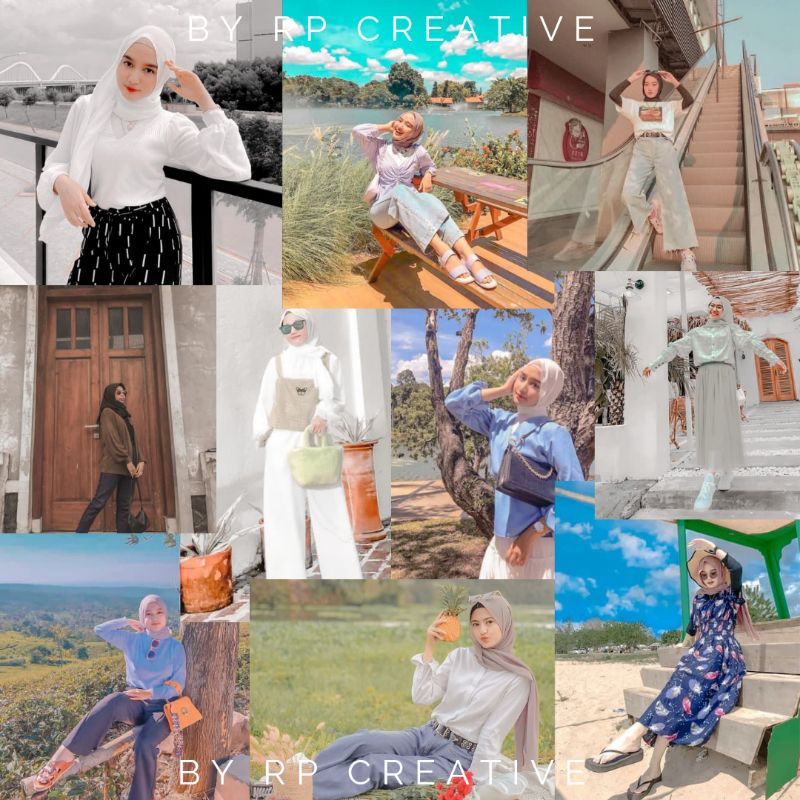 Paket 230 Hijab dan Selebgram Preset Lightroom Untuk Android dan Ios