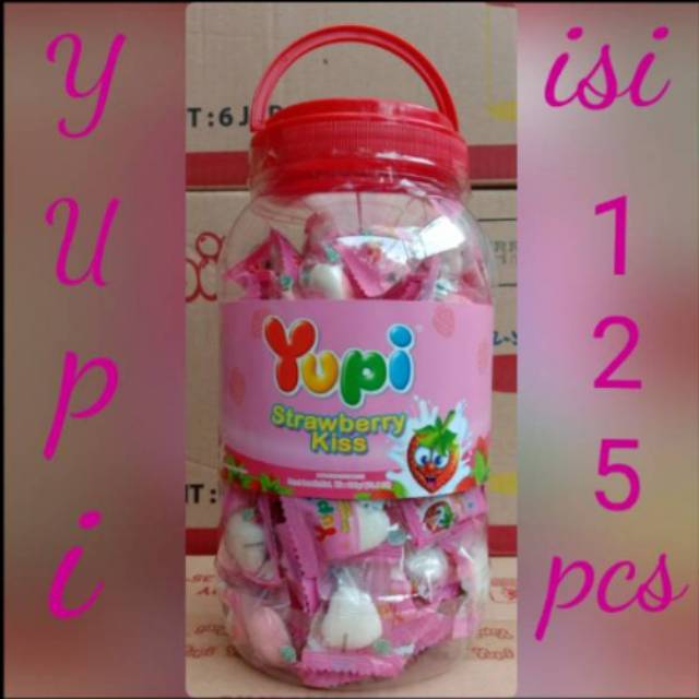 

PERMEN JELLY YUPI LOVE JAR