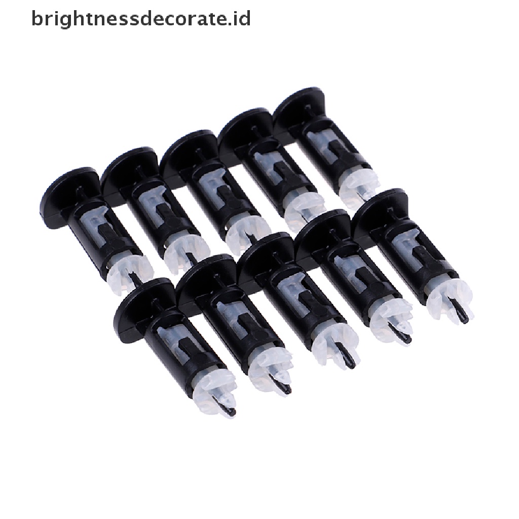 10pcs 775 Klip Mount Pin Plastik Untuk Heatsink Cpu