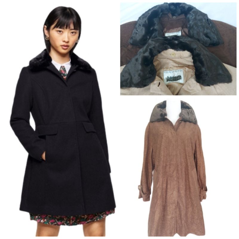 NAF NAF LONG BLAZER &amp; COAT DRIZZLER-ORIGINAL 100%