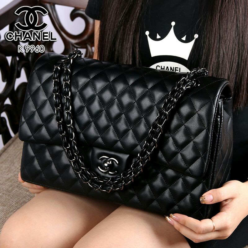 Tas Chanel Yuni Shara Black Hardware 9960 Premium
