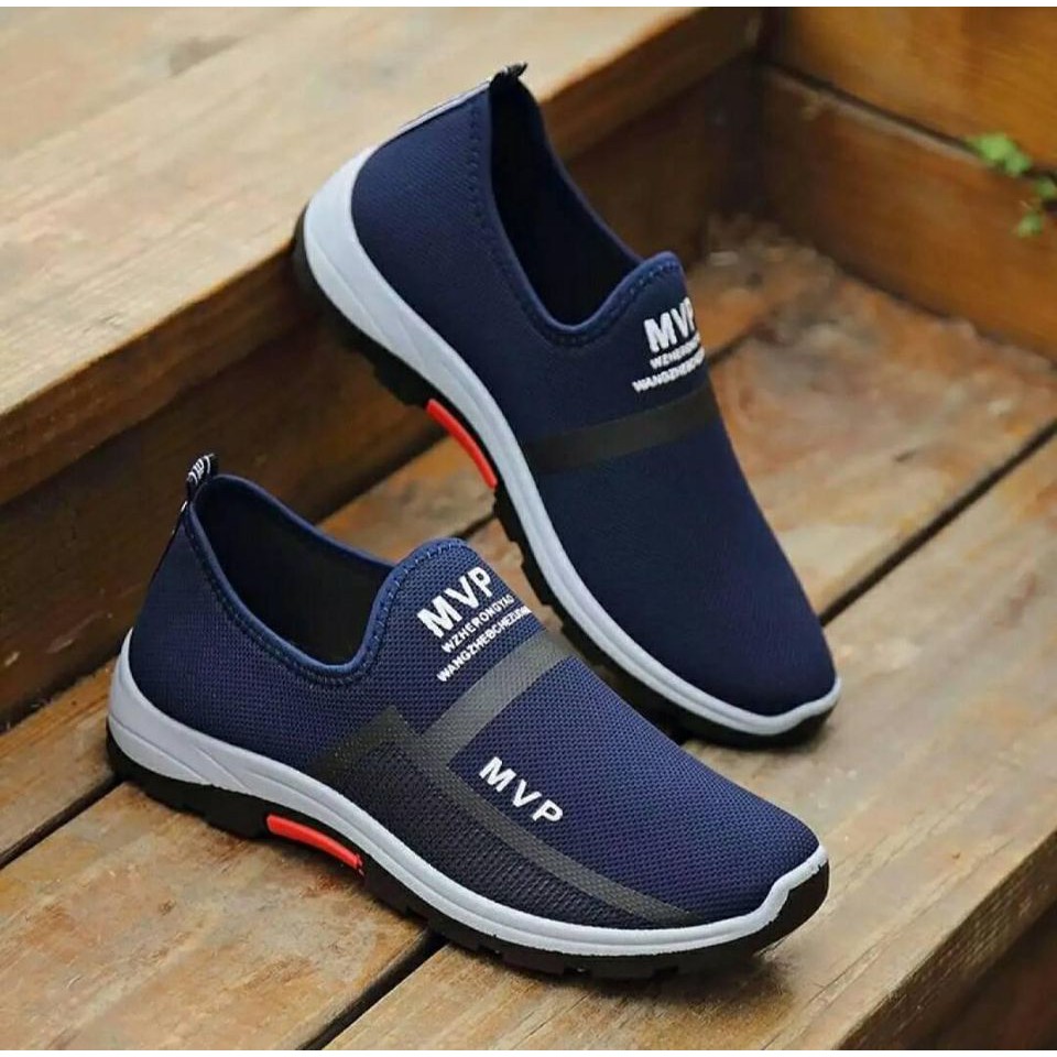 12.12 Big Sale Sepatu Slip On Pria Murah NEW ARRIVAL (SLIP ON MVP)