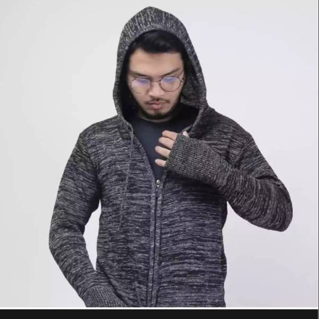 Jaket sweater hoodie pria/wanita rajut twetton / jaket sweater / jaket rajut / jaket pria / wanita