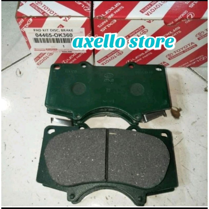 Brake pad Hilux Revo DC Kampas rem depan Hilux Revo Dc